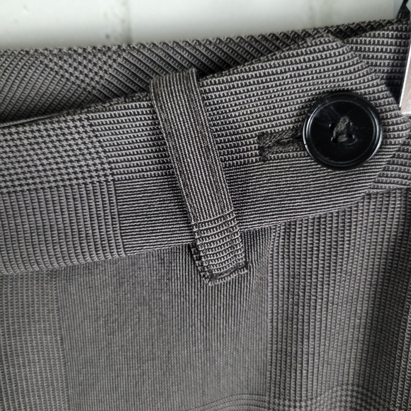 SILVIAN HEACH | tall long slim straight plaid trouser pants - Picture 4 of 9